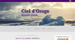 Desktop Screenshot of cieldorage.com