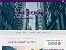 Tablet Screenshot of cieldorage.com